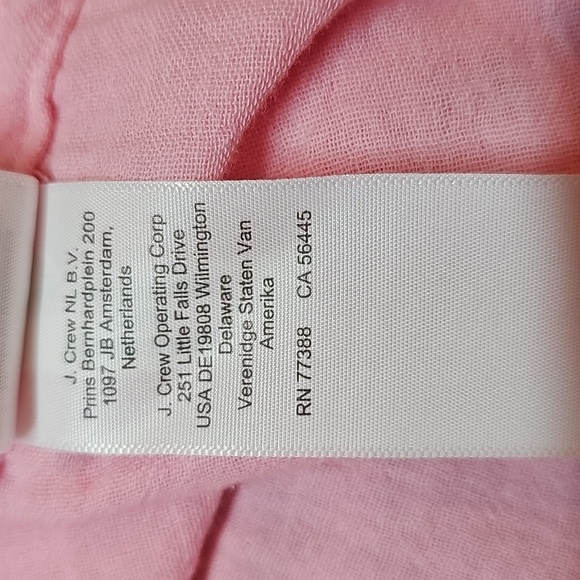 NWT J. CREW GARCON CLASSIC DOUBLE GAUZE LONG SLEEVE BUTTON-UP PINK SHIRT - Picture 14 of 15